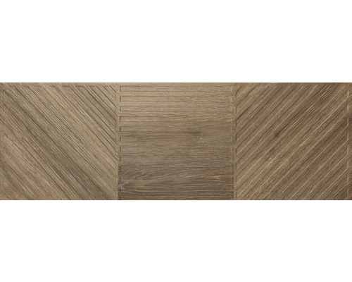 Dekoratives Holzpaneel mit diagonalem und horizontalem Muster