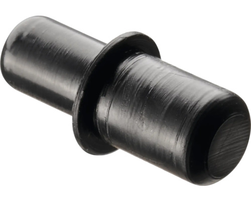Support de rayonnage à enficher ø 5 mm / 6 mm plastique noir mat 100 pièces Support de rayonnage à enficher ø 5 mm / 6 mm plastique noir mat 100 pièces