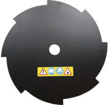 Lame de coupe pour débroussailleuse avec avertissements