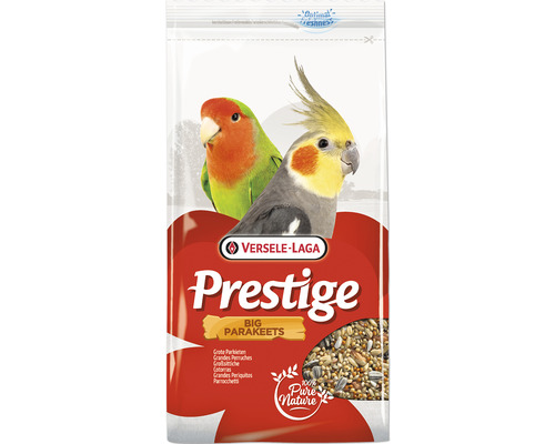 Nourriture pour oiseaux VERSELE-LAGA Prestige Big Parakeets 1 kg pour grosses perruches, inséparables-0