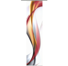 Roll-Up-Display mit abstraktem Design für Werbezwecke