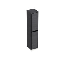 Hochschrank Sanox Loft BxHxT 40 x 170 x 35 cm links Frontfarbe black oak