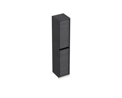 Armoire haute étroite avec deux portes pour salle de bain