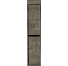 Hochschrank mit zwei Türen und Holzoptik