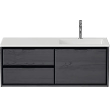Waschtischunterschrank mit Waschbecken und Armatur