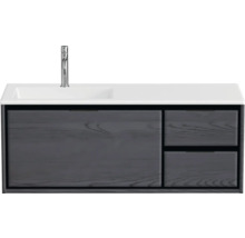 Waschtischunterschrank mit Waschbecken und Armatur