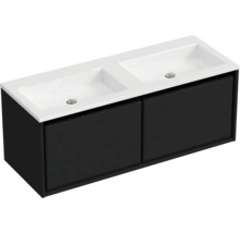 Waschtischunterschrank mit zwei Waschbecken