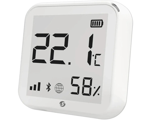 Thermomètre Shelly Plus H&T, numérique, blanc(211570) - HORNBACH Luxembourg