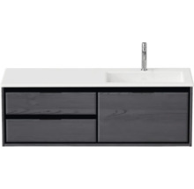 Waschtischunterschrank mit Waschbecken und Armatur