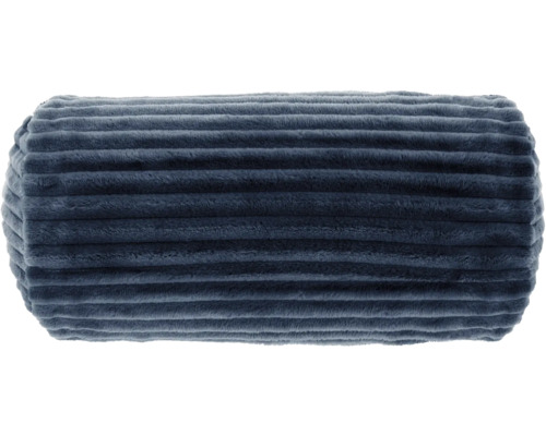 Traversin Dez corde bleu foncé Ø 25 x 45 cm