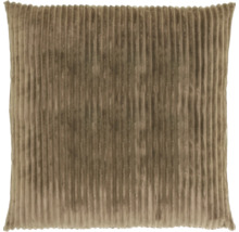 Coussin en velours côtelé