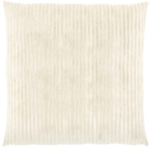 Coussin décoratif avec structure en velours côtelé