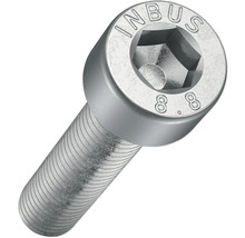 Zylinderschraube m. Innensechskant INBUS® DIN 912 Vollgewinde M6x16 mm 8.8 galv. verzinkt 10 Stück