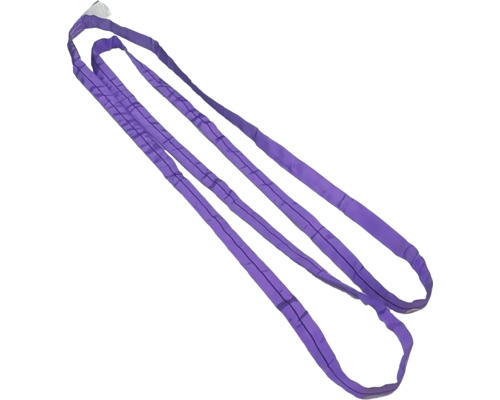 Sangle de levage textile violette pour charges