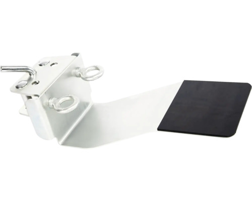 Hebevorrichtung aus Metall mit Gummiauflage