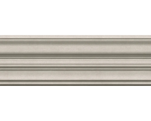 Bordüre 34459 Zierleiste breit grau 5 m x 17 cm Zierprofil zur Wandgestaltung