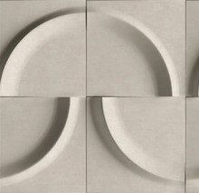Quadratische Wandfliesen mit Kreismuster