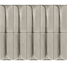 Motif de carreaux muraux avec un design à rainures verticales