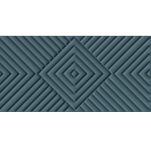 Dekorplatte mit geometrischem Rautenmuster
