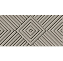 Dekorplatte mit geometrischem Rautenmuster