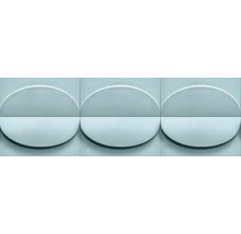 Carreaux muraux décoratifs avec motif demi-cercle