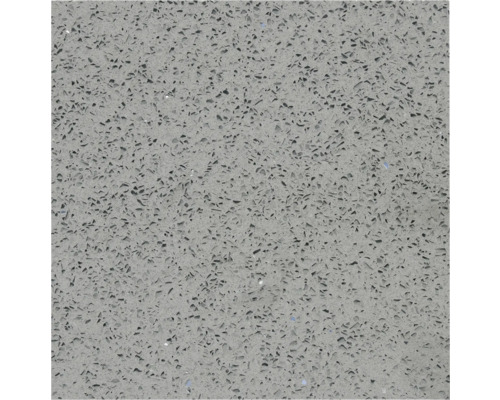 Quarzstein Wand- und Bodenfliese grau 60 x 60 x 0,8 cm glänzend rektifiziert