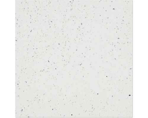 Carrelage sol et mur en quartz blanc 60 x 60 x 0,8 cm brillant rectifié