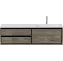Waschtischunterschrank mit Waschbecken und Armatur