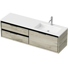 Waschtisch mit Schubladen, Waschbecken und Armatur