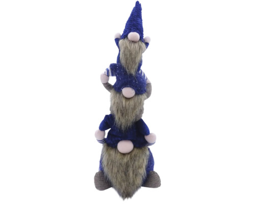 Figurine de Noël Lafiora Père Noël h 56 cm bleu Figurine de Noël Lafiora Père Noël h 56 cm bleu