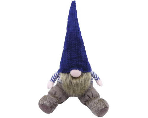 Figurine de Noël Lafiora Père Noël h 50 cm bleu Figurine de Noël Lafiora Père Noël h 50 cm bleu