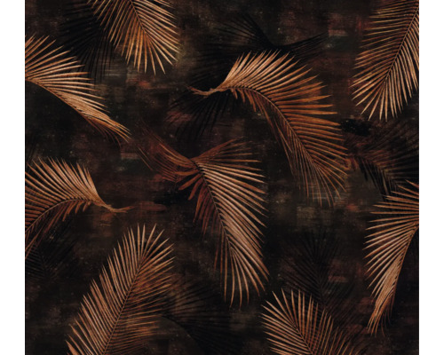 Papier peint panoramique intissé 2243-35 GMK Art Edition Glossy Palms bronze 300 x 270 cm