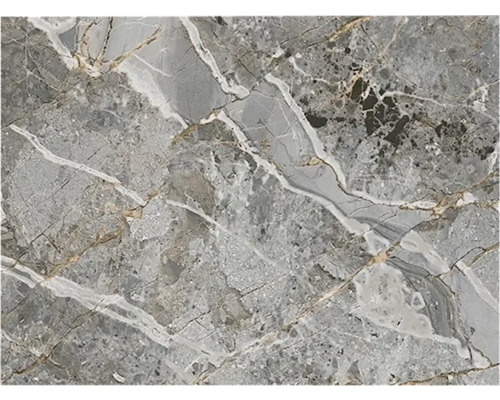 Paillasson Ambiance marble gris 50x70 cm