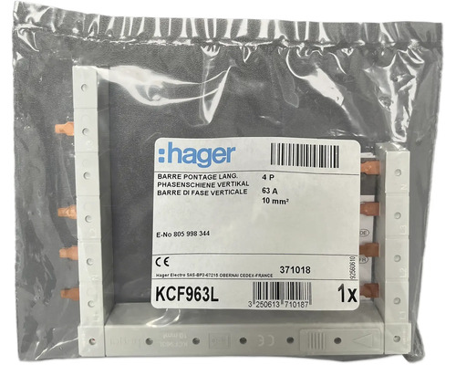 Barre de pontage vertical Hager KCF963L