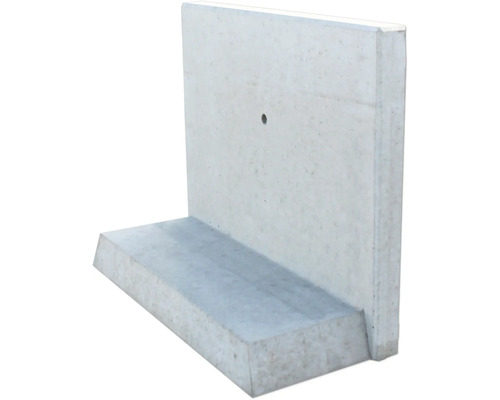 Winkelstütze Sichtbeton grau 100 cm x 8 cm x 80 cm Fußtiefe = 45 cm Winkelstütze Sichtbeton grau 100 cm x 8 cm x 80 cm Fußtiefe = 45 cm