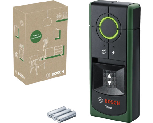 Appareil de détection numérique Truvo de Bosch avec 3 x pile 1,5-V (AAA)