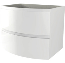 Meuble sous-lavabo avec deux tiroirs pour salle de bains
