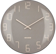 Horloge murale Shade verre bombé plastique rose Ø 35 cm