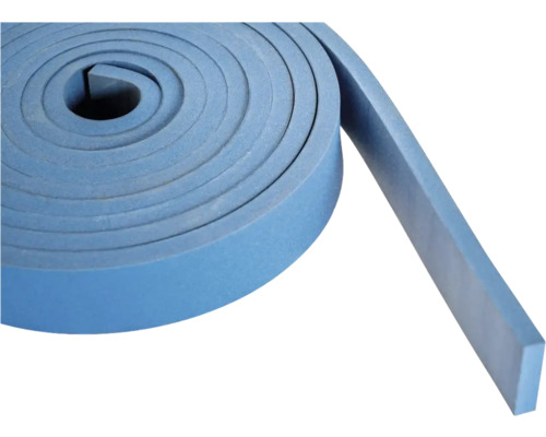 Bandes résilientes LEWIS® CDM PF en mousse de polyuréthane bleu 2000 x 80 x 12 mm