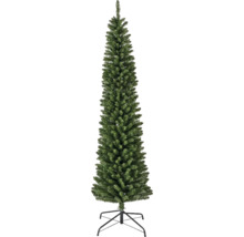 Sapin de Noël artificiel étroit avec support
