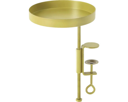 Tablette à pince en métal