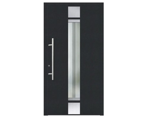 Haustür Aluminium/PVC Smart A400 2.0 RC2 anthrazit 1100 x 2100 mm Links inkl. Beschlagset, Stangengriff, Profilzylinder inkl. 3 Schlüssel Haustür Aluminium/PVC Smart A400 2.0 RC2 anthrazit 1100 x 2100 mm Links inkl. Beschlagset, Stangengriff, Profilzylinder inkl. 3 Schlüssel