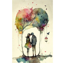Decopanel Lovers under trees 61x91 cm