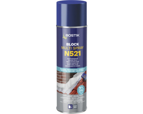 Spray d'étanchéité Bostik BLOCK N521 MULTI SPRAY 500 ml