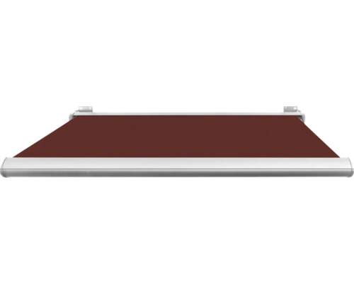 Store avec tissu marron