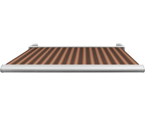 Store rayé pour la protection solaire