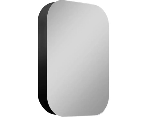 Armoire de toilette rectangulaire avec coins arrondis pour la salle de bain