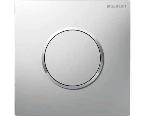 Plaque de commande pour urinoir GEBERIT Typ 10 pneumatique plastique chrome mat 116.015.JQ.1 Plaque de commande pour urinoir GEBERIT Typ 10 pneumatique plastique chrome mat 116.015.JQ.1