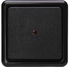 Quadratischer Schalter mit Kontrollleuchte