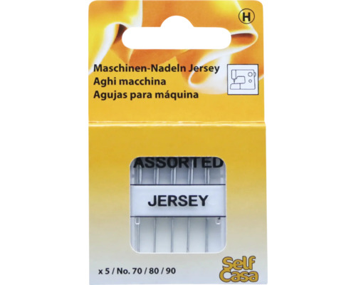 Aiguilles pour machine à coudre jersey n° 70/80/90 5 pces Paquet d''aiguilles pour machine à coudre jersey de différentes tailles